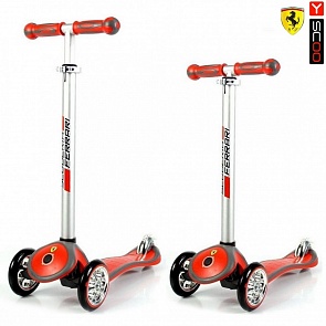 Самокат Globber My free Ferrari с блокировкой колес (Globber, 5232RT)